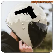 «Pistol» Tattoo Custom Culture Sticker