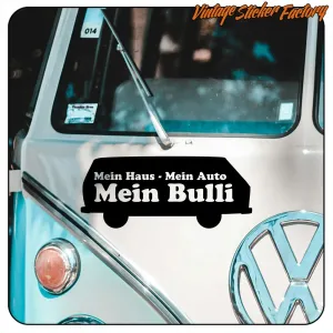 MEIN BULLI -1 AUFKLEBER. KAUFEN SIE VINYLAUFKLEBER.