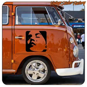 Lunar-Vinylaufkleber für Custom Culture