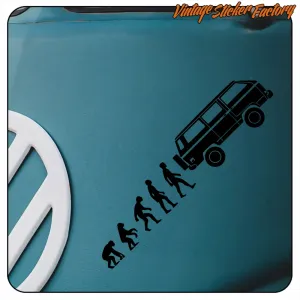 EVOLUTION T3 SYNCRO AUFKLEBER. KAUFEN SIE VINYLAUFKLEBER.
