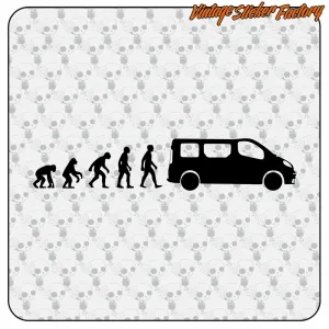 Sticker Évolution Renault Trafic Camper