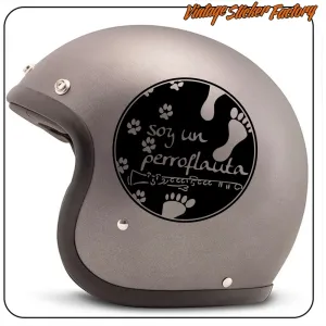 SOY UN PERROFLAUTA AUFKLEBER. KAUFEN SIE VINYLAUFKLEBER.
