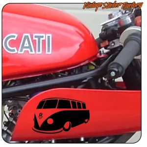 Pegatina T1 Custom para camper | Vintage Sticker Factory