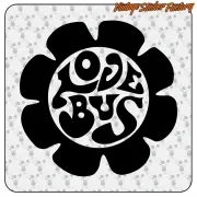 LOVE BUS STICKER. BUY VINYL STICKERS.