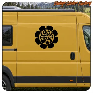 LOVE BUS STICKER. BUY VINYL STICKERS.