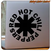 RED HOT CHILI AUFKLEBER. KAUFEN SIE VINYLAUFKLEBER.