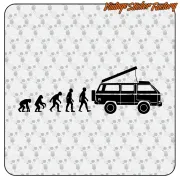 AUTOCOLLANT EVOLUTION SYNCRO WESTFALIA. ACHETEZ DES AUTOCOLLANTS EN VINYLE.
