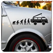 EVOLUTION SYNCRO WESTFALIA AUFKLEBER. KAUFEN SIE VINYLAUFKLEBER.