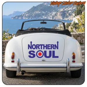 AUTOCOLLANT NORTHERN SOUL. ACHETEZ DES AUTOCOLLANTS EN VINYLE.