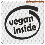 VEGAN-Aufkleber | Klebevinyl