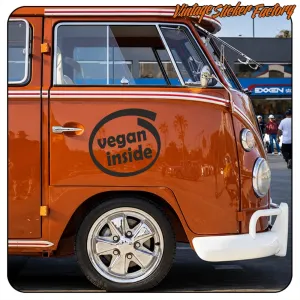 Pegatina VEGAN. Comprar pegatinas.