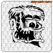 AUTOCOLLANT MONSTRE. ACHETEZ DES AUTOCOLLANTS EN VINYLE.