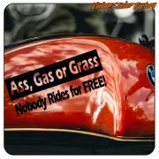 ASS GAS OR GRASS. AUFKLEBER. KAUFEN SIE VINYLAUFKLEBER.