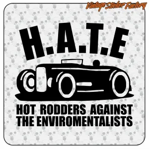 HAATE STICKER. BUY VINYL STICKERS.