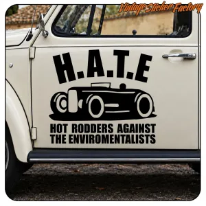 Pegatina HATE. Comprar pegatinas.