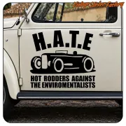 HAATE AUFKLEBER. KAUFEN SIE VINYLAUFKLEBER.