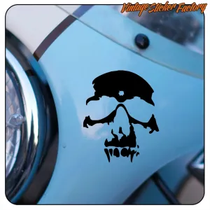 SCHÄDEL 5 AUFKLEBER. KAUFEN SIE VINYLAUFKLEBER.