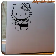 Kitty Old School Pin-up-Aufkleber | Custom Culture
