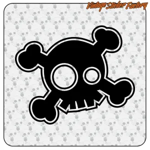 Custom Culture Skull Sticker
