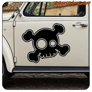 Custom Culture Skull Sticker