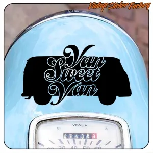 Pegatina Van Sweet Van para camper
