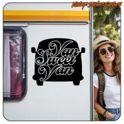 VAN SWEET VAN -4 STICKER. BUY VINYL STICKERS.