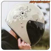 HUNDESCHNECKE AUFKLEBER. KAUFEN SIE VINYLAUFKLEBER.