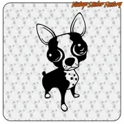 CHIHUAHUA AUFKLEBER. KAUFEN SIE VINYLAUFKLEBER.