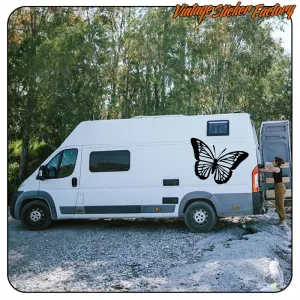 Butterfly Cut Vinyl Sticker