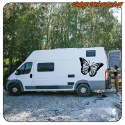 Butterfly Cut Vinyl Sticker