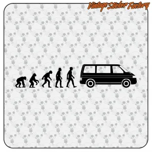 Pegatina EVOLUCION T4. Comprar pegatinas.
