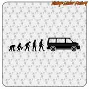 Pegatina EVOLUCION T4. Comprar pegatinas.