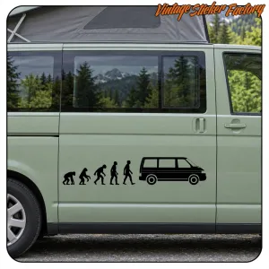 EVOLUTION T4 -1 AUFKLEBER. KAUFEN SIE VINYLAUFKLEBER.