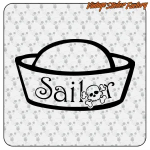 SAILOR TATTOO AUFKLEBER. KAUFEN SIE VINYLAUFKLEBER.
