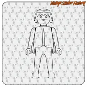 Pegatina PLAYMOBIL. Comprar pegatinas.