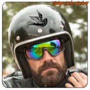 OLD SCHOOL SCHOOL -1 SWALLOW STICKER. BUY VINYL STICKERS.