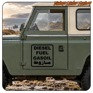 DIESEL INTERNATIONAL car sticker