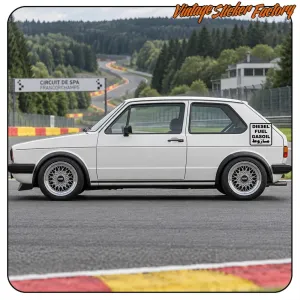 Pegatina DIESEL INTERNACIONAL para coche