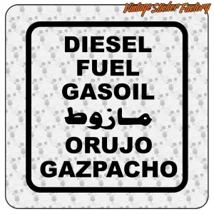 INTERNATIONAL GAZPACHO STICKER. BUY VINYL STICKERS.