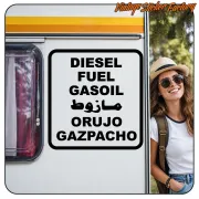 DIESEL ORUJO GAZPACHO Autoaufkleber