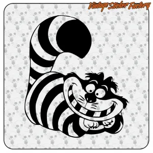 CHESIRE CAT STICKER. BUY VINYL STICKERS.