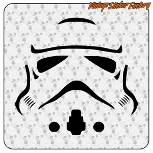 Stormtrooper Aufkleber aus Vinyl | Vintage Sticker Factory