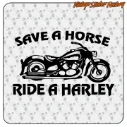 SAVE A HORSE sticker for custom bikes