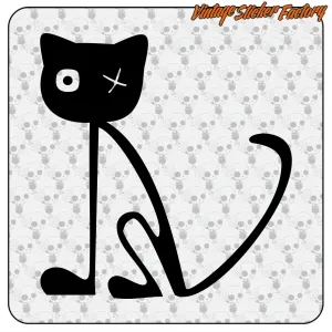 Pegatina GATO. Comprar pegatinas.
