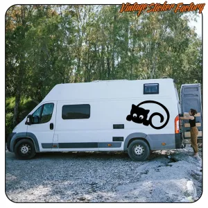 KATZE -3 AUFKLEBER. KAUFEN SIE VINYLAUFKLEBER.