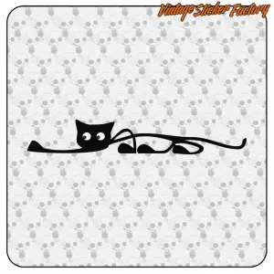 AUTOCOLLANT CHAT -5. ACHETEZ DES AUTOCOLLANTS EN VINYLE.