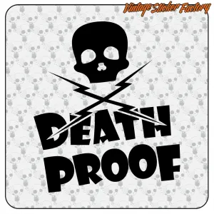 Pegatina DEATH PROOF. Comprar pegatinas.