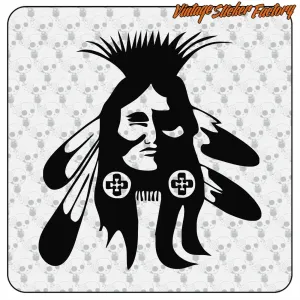 AUTOCOLLANT INDIEN. ACHETEZ DES AUTOCOLLANTS EN VINYLE.