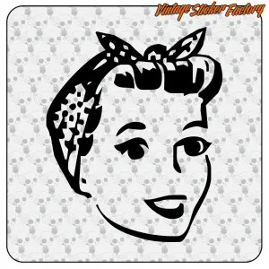 PIN UP -2 AUFKLEBER. KAUFEN SIE VINYLAUFKLEBER.