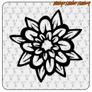 Pegatina FLOR TATTOO. Comprar pegatinas.